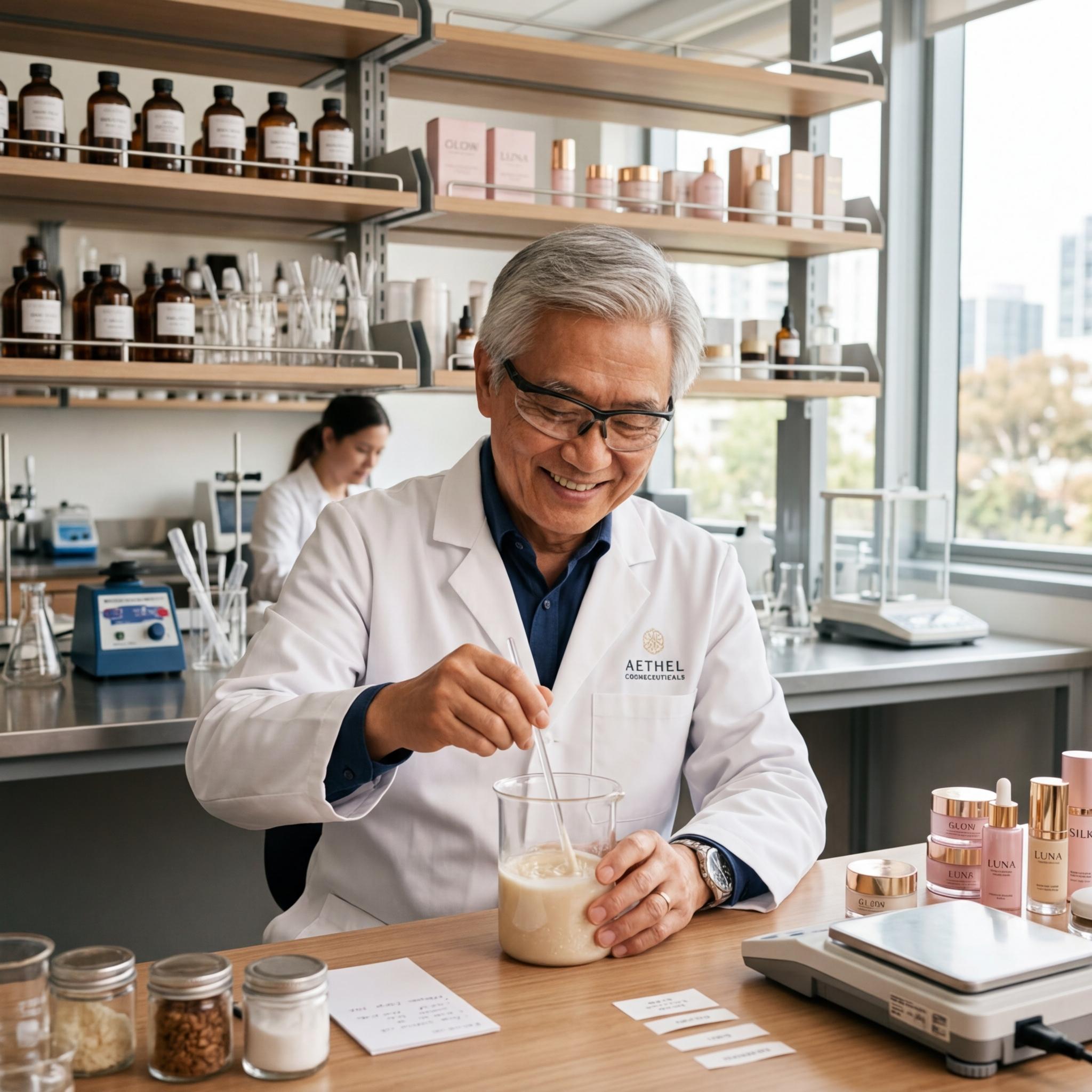 Director técnico con más de 40 años de experiencia en formulación cosmética